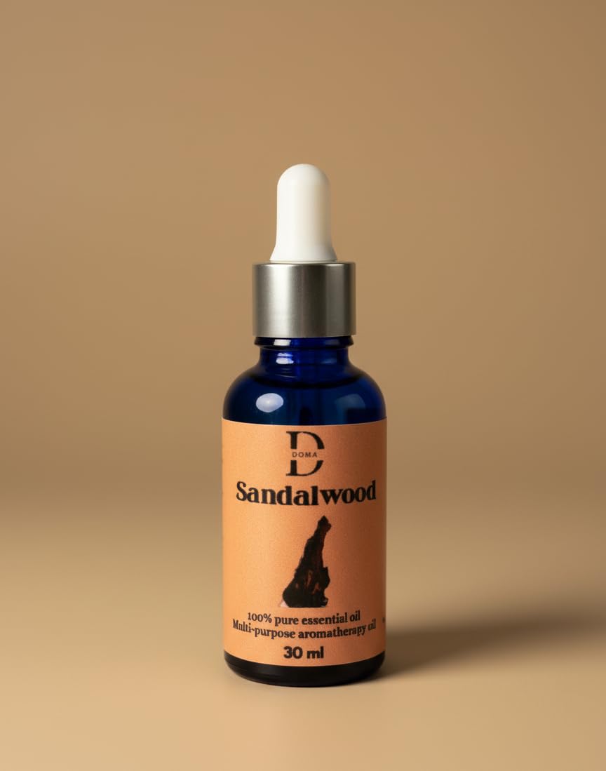100% Natural Fragrance Oil for Perfumers - Water Soluble - Sandal Scent - 30ml