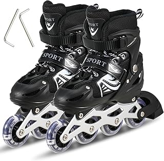 TRUE FIT®-Sporty roller skate shoes size s - black