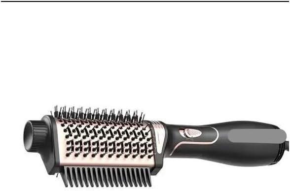 Electric Hair Dryer Brush and Comb Styling Curler Black Rose Gold Multi Use 2 * 1 1600W 15048-SK All Purpose Hair