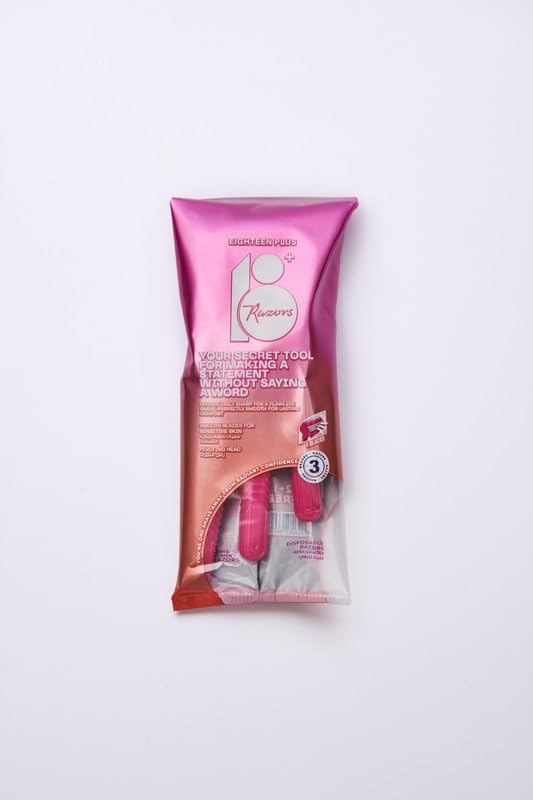 Disposable Razors, Pack of 3
