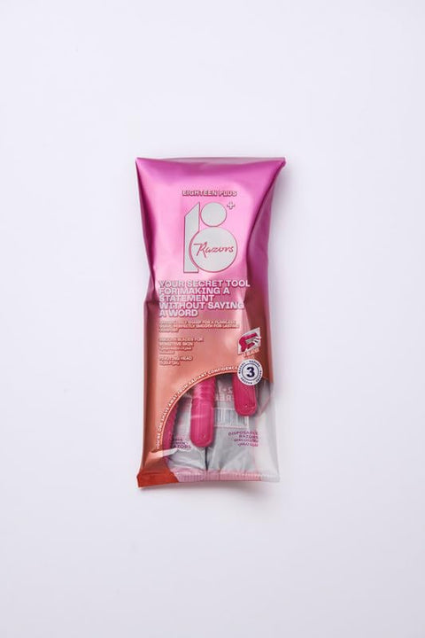 Disposable Razors, Pack of 3