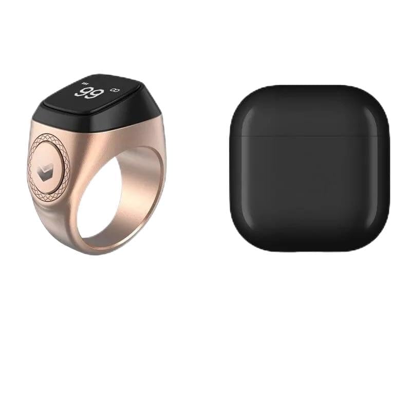 Smart Tasbih Zikr Ring, Muslim Prayer, Prayer timing reminder, OLED display, Tasbih Counter, Smart Ring, Wearable Technology, Waterproof, lite version