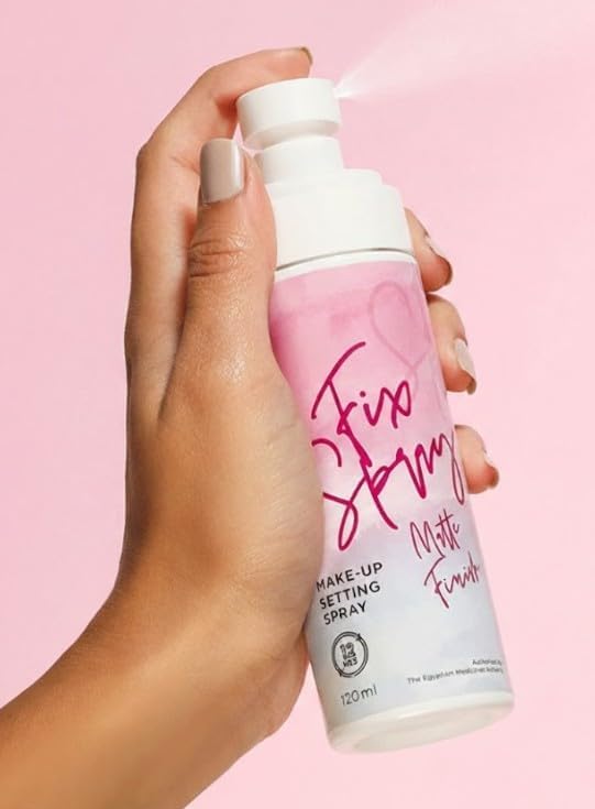 FIX MATTE FINISH MKEUP SETTING SPRAY -Long-lasting Make Up Spray | Hydrating Long-lasting, Matte Finishing Makeup -120ML