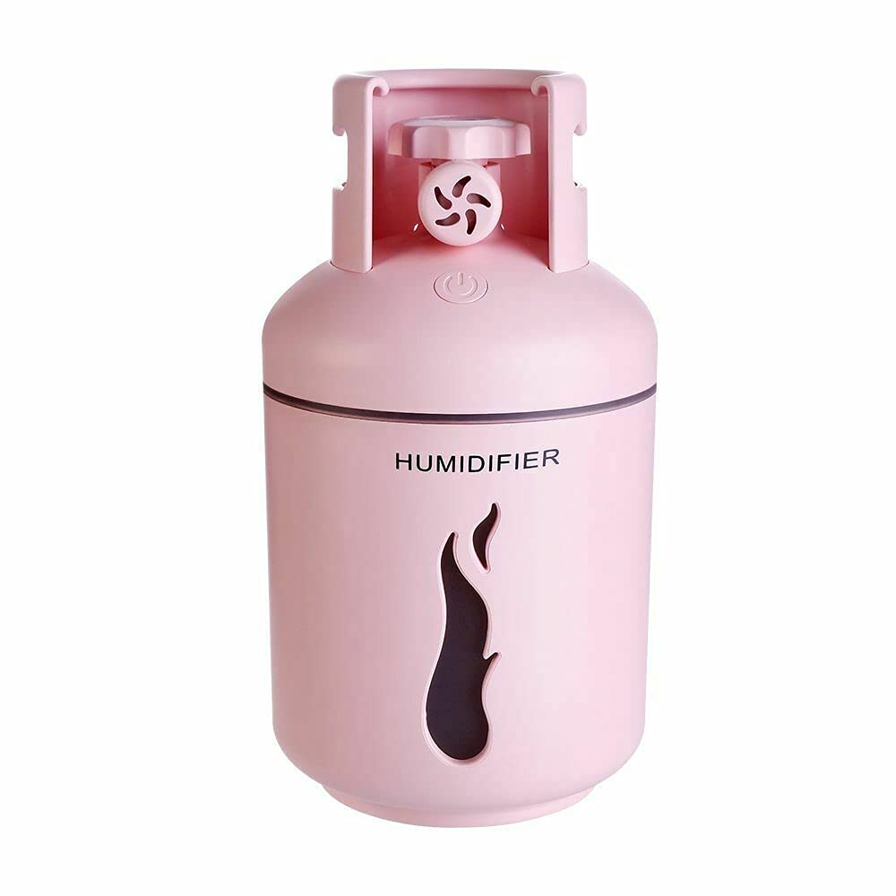 4 In1 Description Aroma Night Light Fan Mini Humidifier (Pink)