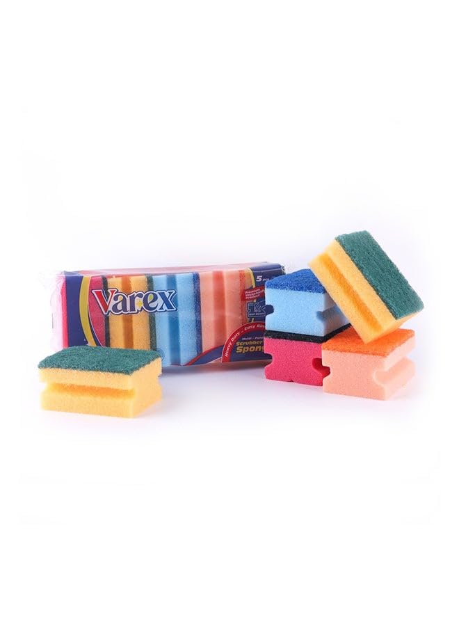 Varex kitchen Sponge Nail Saver Colors 5 Piece