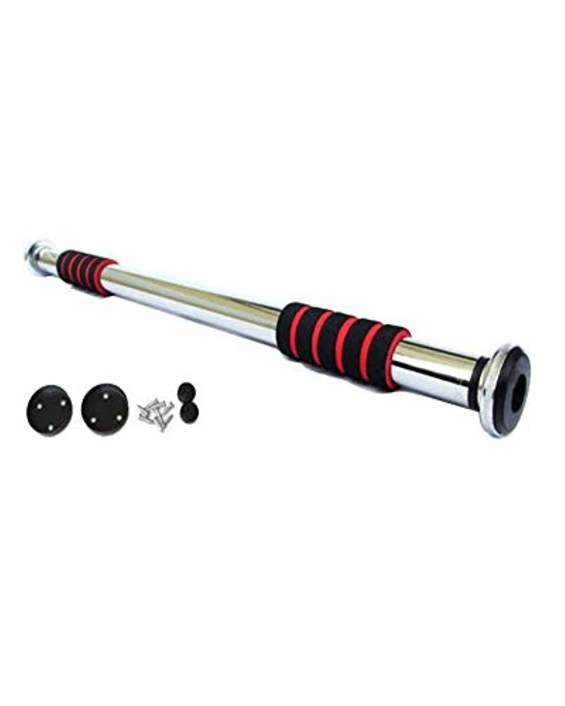 Generic Pull Up Bar - PULL_UP_BAR - Exercise Equipment - Wall Mount - Metal - Red