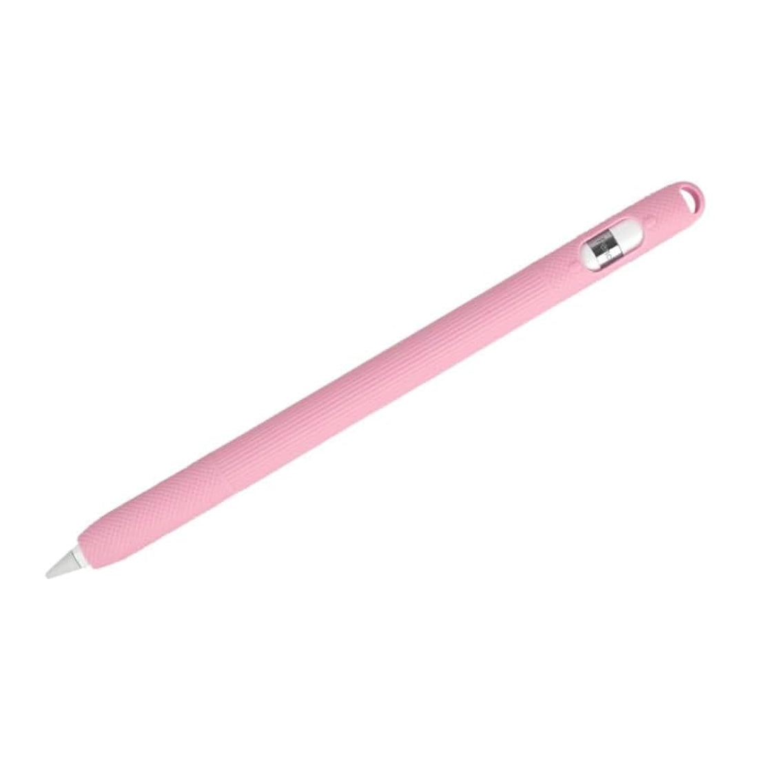 (1-B) Pencil 1 Silicone Cover, Solid Color Stylus Pen Case For Apple Pencil 1 - Pink