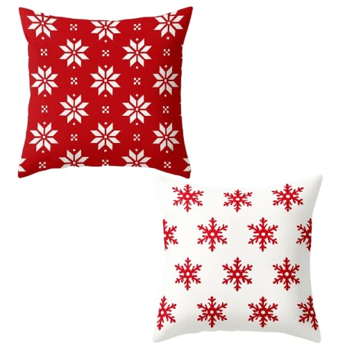 Snooze Cushion cover set 2pcs, 40 * 40 cm, snow design