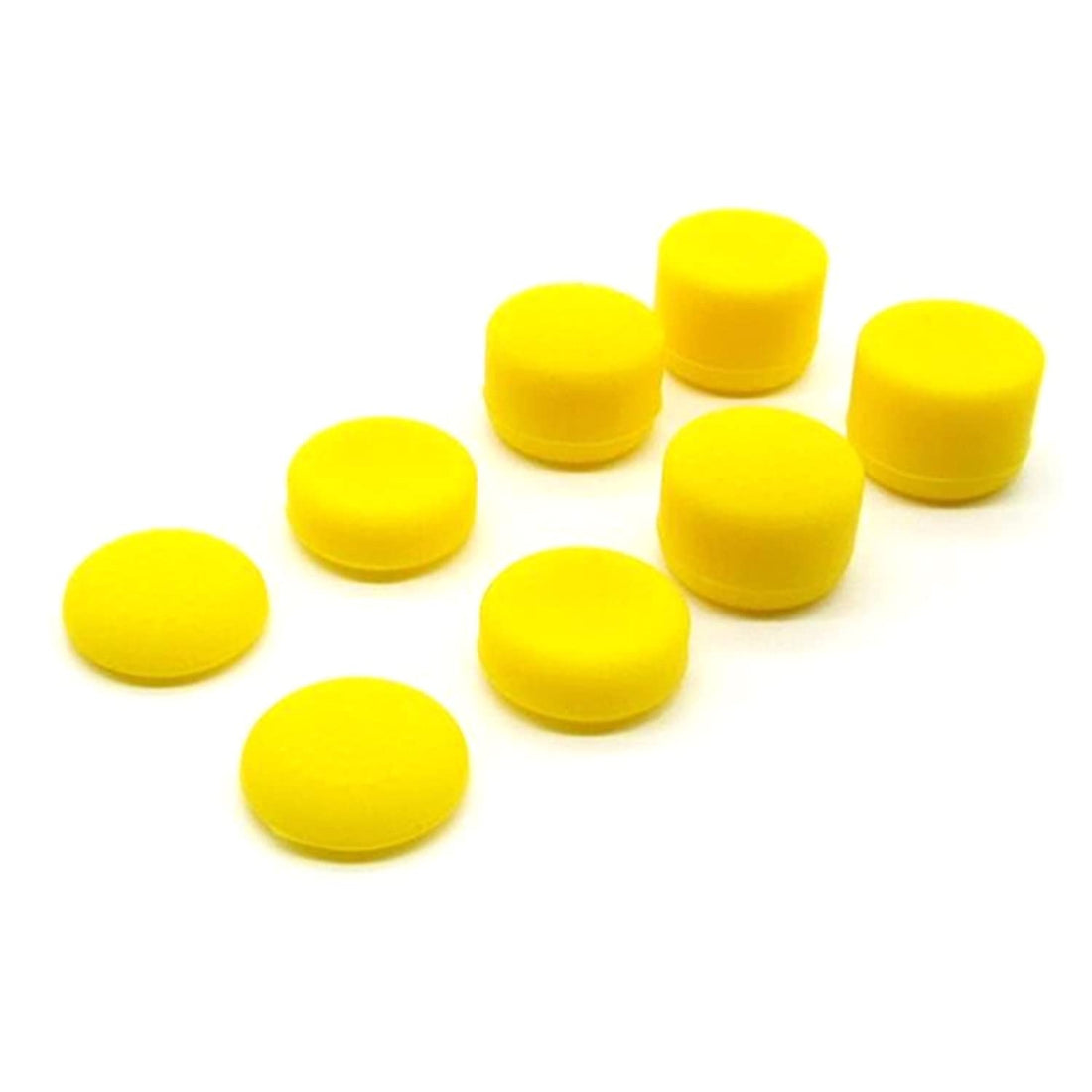 8pcs Joystick Grip for Ps5 Ps4 Controller, Silicone Thumb Grips Caps Cover Analog Stick for Playstation 5, Playstation 4 Controller, Xbox 360, Xbox One Controller (G 8pcs Yellow)