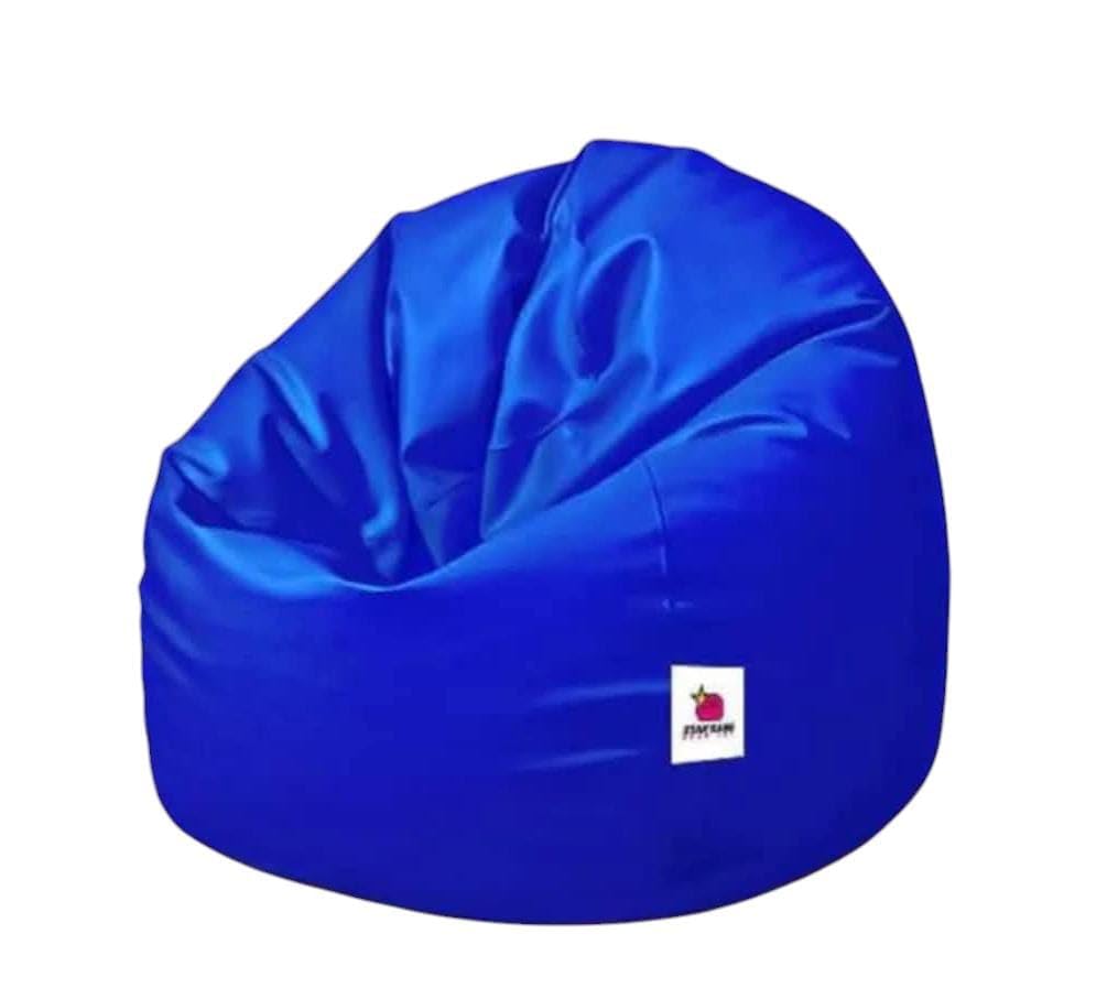 Star Bags Water Proof Relaxing Pouf Chair Bean Bag - XL Size 80 * 70 cm - Blue