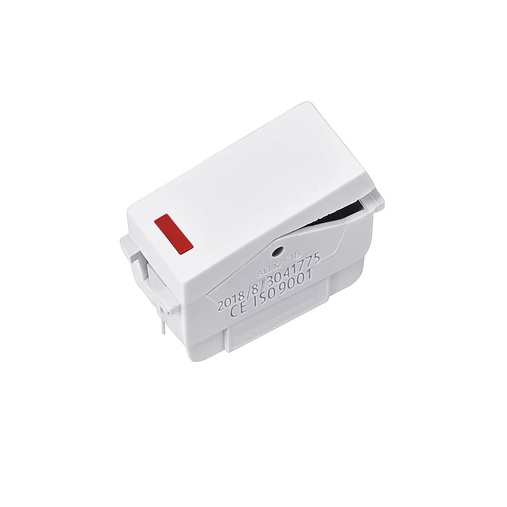 Venus Heater Switch, 20 Amp, for Heater and Water Motor, White