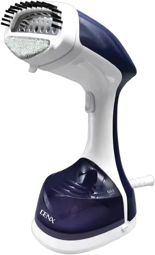 DNEX Portable Garment Steamer DX3005 – 1200W Fast Heat-Up, 300ml Water Tank, Handheld Clothes Steamer for Wrinkle Removal and Travel Use