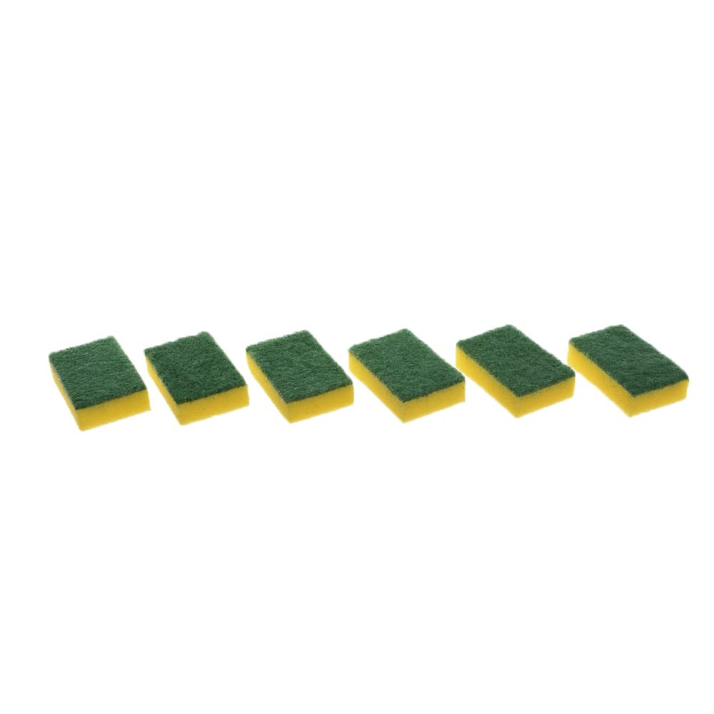 Mirax economic small kitchen sponge (plain) (6) pieces