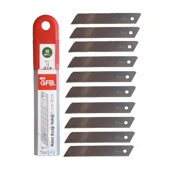 10 Piece 18mm GFP Turkish Cutter Weapon