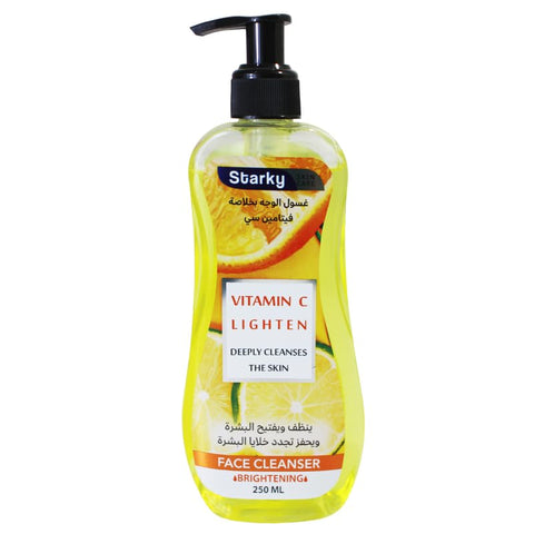 Starky Face Cleanser Vitamin C Lighten For Women-Yellow-250ml