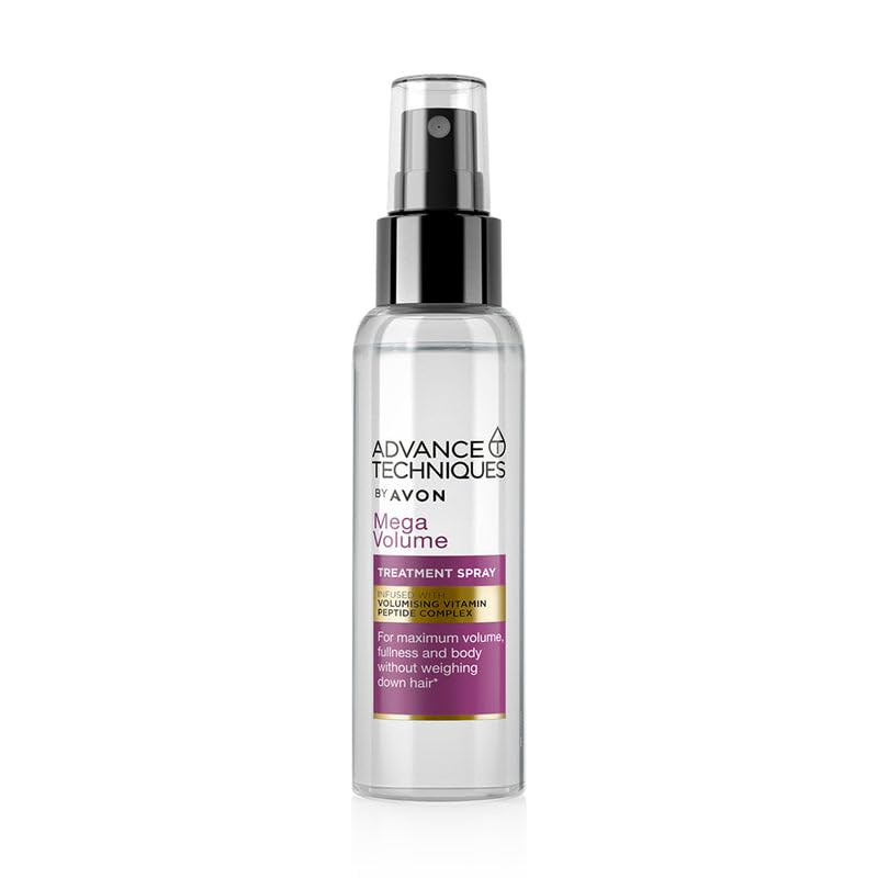 Advance Techniques Mega Volume Hair Treatment Spray, Volumising Vitamin Repair, 100ml
