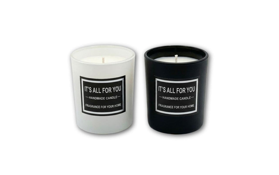 Scented Candle - High-concentration fragrance with long-lasting aroma, perfect for creating a romantic, cozy ambiance in any room. (M5 – 2 pcs)