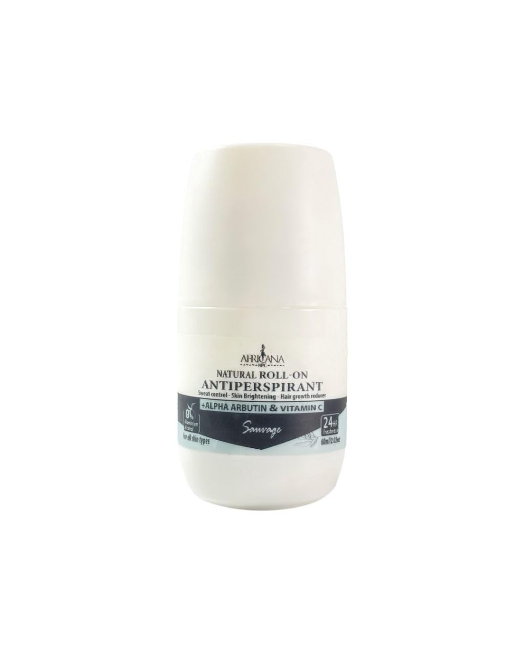 Africana Natural Deodorant Roll-On – Savage Scent