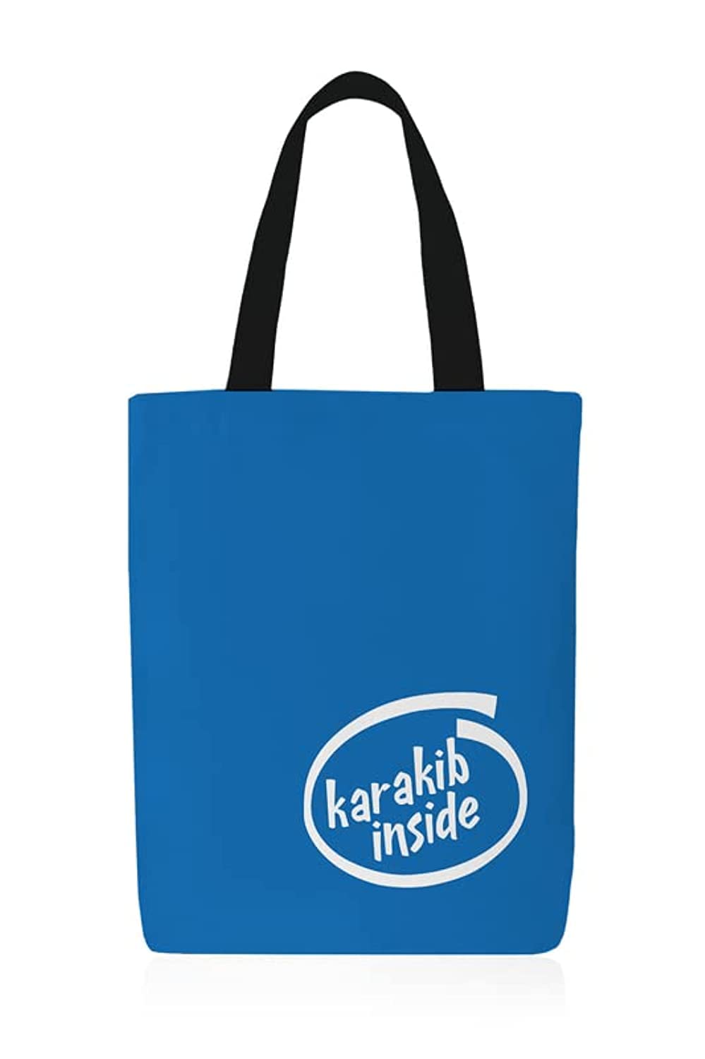 ART MOOD HOME Canvas Karakib Tote Bag Blue *White 32x45 CM