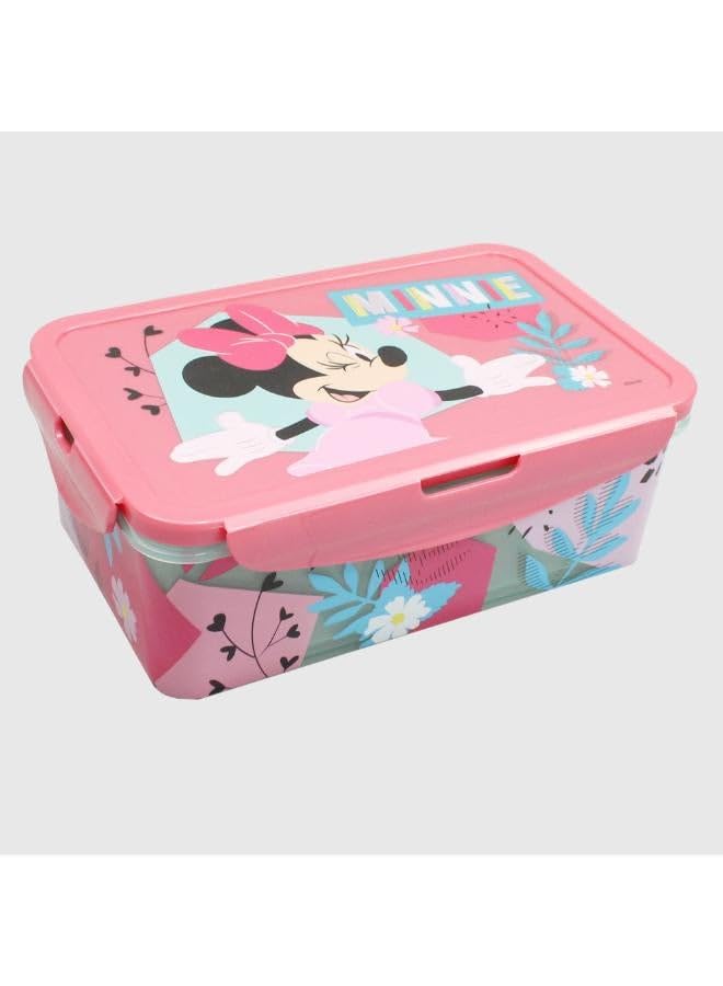 Stor Minnie Rectangular Food Container with Removable Compartments 1190 ML