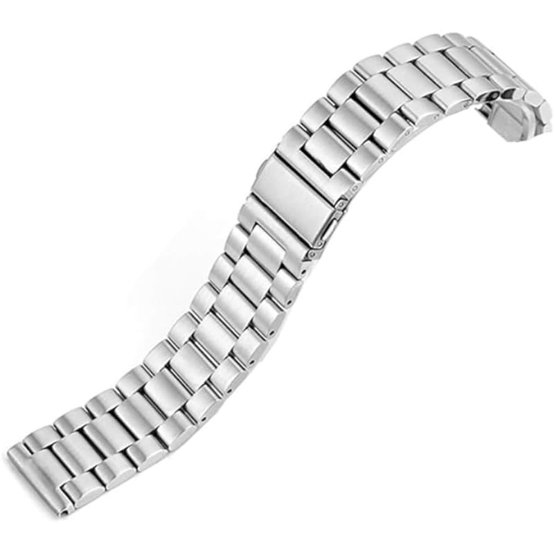 Generic @ccessory Metal Strap Compatible with Fossil Gen 4 Q Explorist HR 3, 22 mm Stainless Steel Quick Release Link Watch Band for Fossil Gen 5 Carlyle Smartwatch
