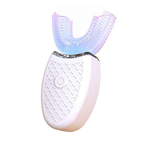 Sonic Automatic Electric Toothbrush For Adult U Shaped 360 Degree Toothbrush USB Rechargeable Teeth Cleaning & Whitening Brush