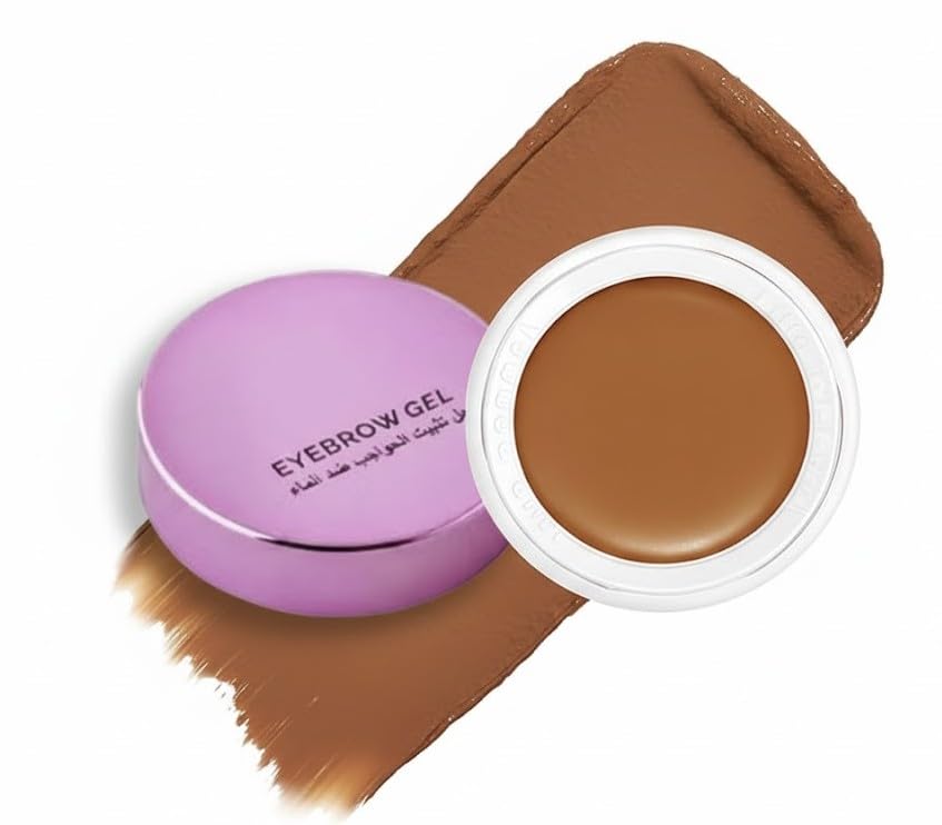 Eyebrow Gel Eyeliner Cream, 5g Long Lasting Waterproof Matte Eyeliner Cream Gel, High-Intensity Pigments Smudge-Proof Eye Liner, for Women Girl (brown N1)