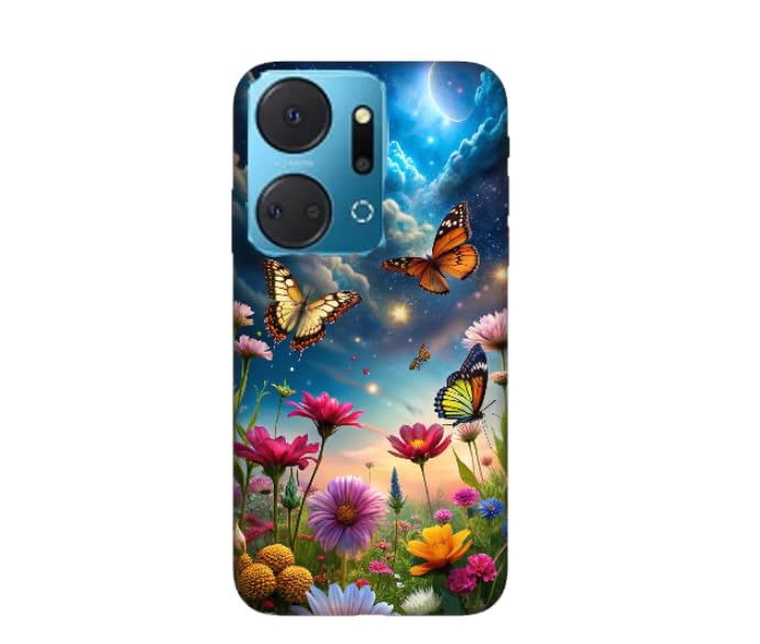New design number 10071 Silicone Printed mobile case compatible with Honor X7a