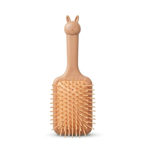 Catch Up Baby Hair Brush Soft Bristles Gentle Scalp Care Newborn Infant Toddler Brush Safe Comfortable Handle Detangling Baby Hair Grooming Tool