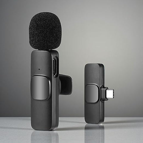 (1Pcs) Wireless Microphone for Type-C & iPhone | Wireless Microphone Type-C & iPhone Features Plug-and-Play Operation | Durable construction | Easy installation | Reliable performance