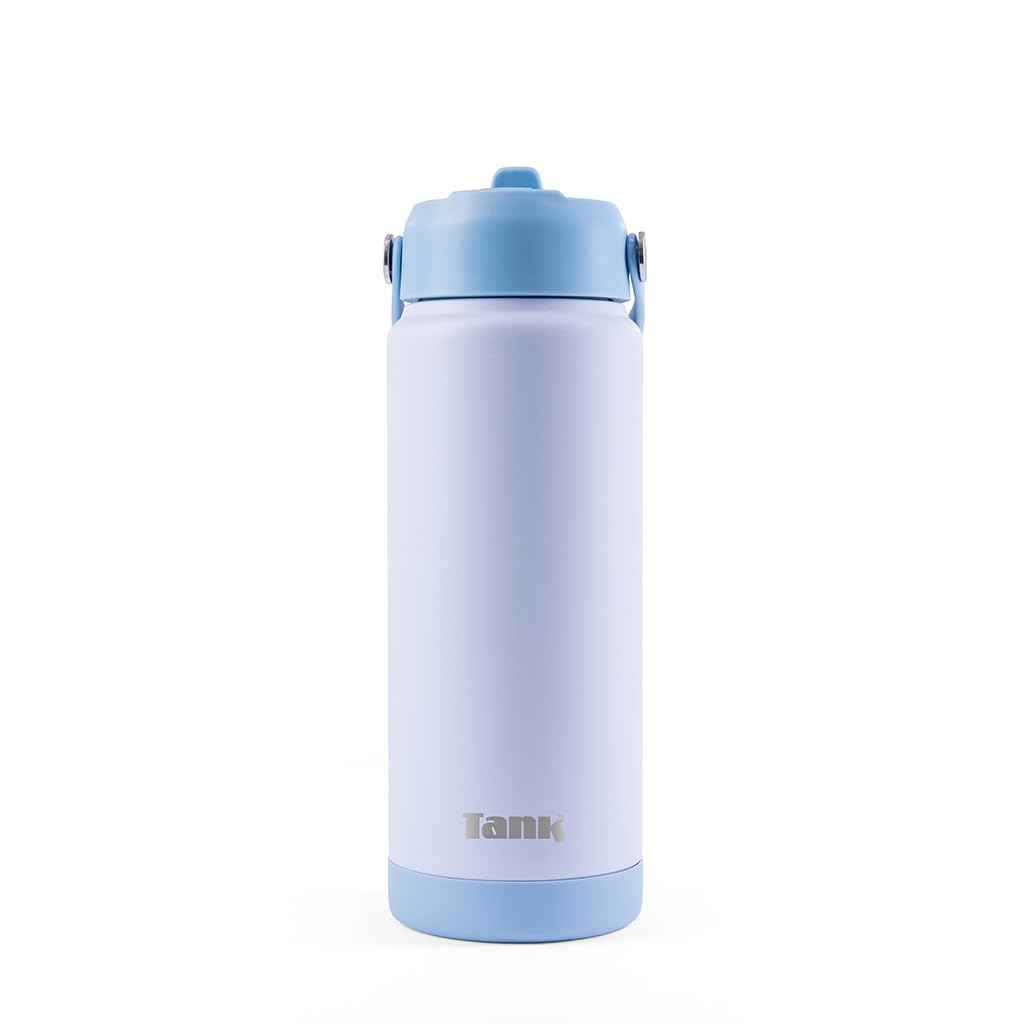 Tank Move 750ml Bottle Airy Insulated Stainless Steel for Cold Drinks, Leakproof - Sky Blue