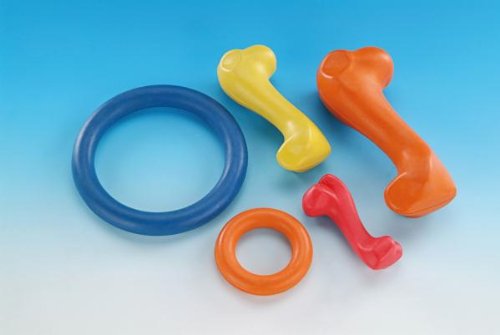 Nobby Rubber Toy Ring, 15 cm