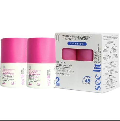See-Lit Whitening Deodorant Roll On Cotton Candy 50ml 1+1