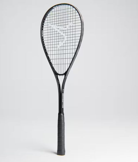 Professional Squash Racket, Black and Silver, Frame Design