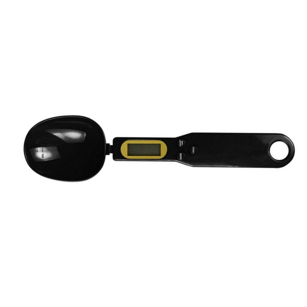 Kitchen Mini Food Scale Electronic Digital scales Spoon Measuring Tools Black
