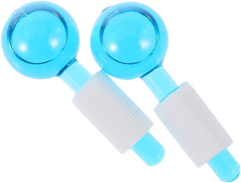 New Skin Care Ice Roller Balls, Reduce Acne, Purify Pores, Relieve Wrinkles, Tighten Skin, Even Skin Tone, Treats Pigmentation, Dizziness & Headaches, Treat Eye Swelling & Dark Circles, With - Generic