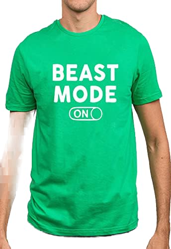 Print Online Men T-Shirt Medium Green 605-DN0