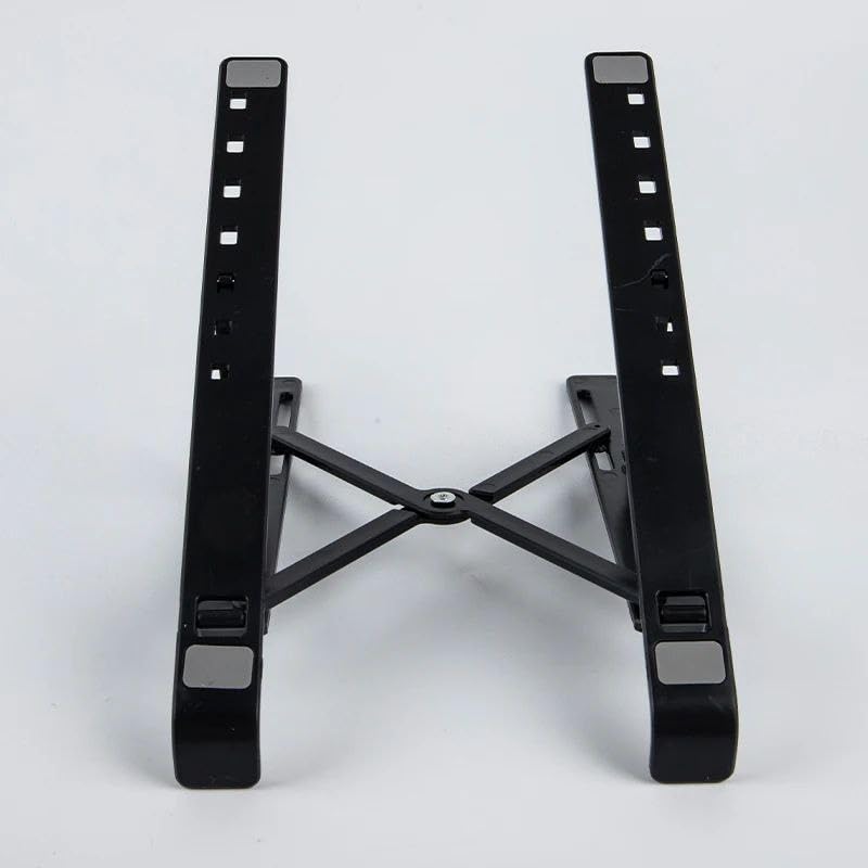 Laptop Stand, Notebook Stand Portable Desktop Laptop Stand with Height Adjustment, Foldable Aluminium Lifting Plate, Compatible with Laptops (multi color).2pcs