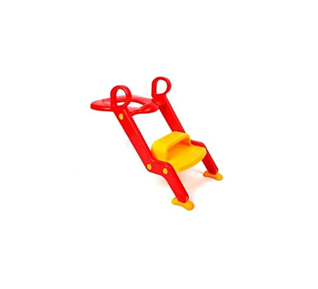 Baby toilet ladder chair Red