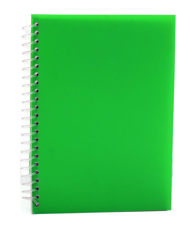 3A Spiral Notebook 80 Sheets A5 15X20 cm 80744 - Green