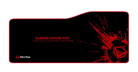 Meetion P100 - Large Extended Gamer Desk Gaming Mouse Pad Mat for Computer PC/Laptop (79x34.5cm) - Black