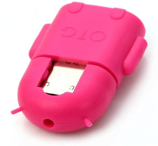 OTG Adapter USB to Micro USB Converter Mini OTG Cable Andriod USB OTG Adapter for Tablet PC Android Samsung Xiaomi Pink
