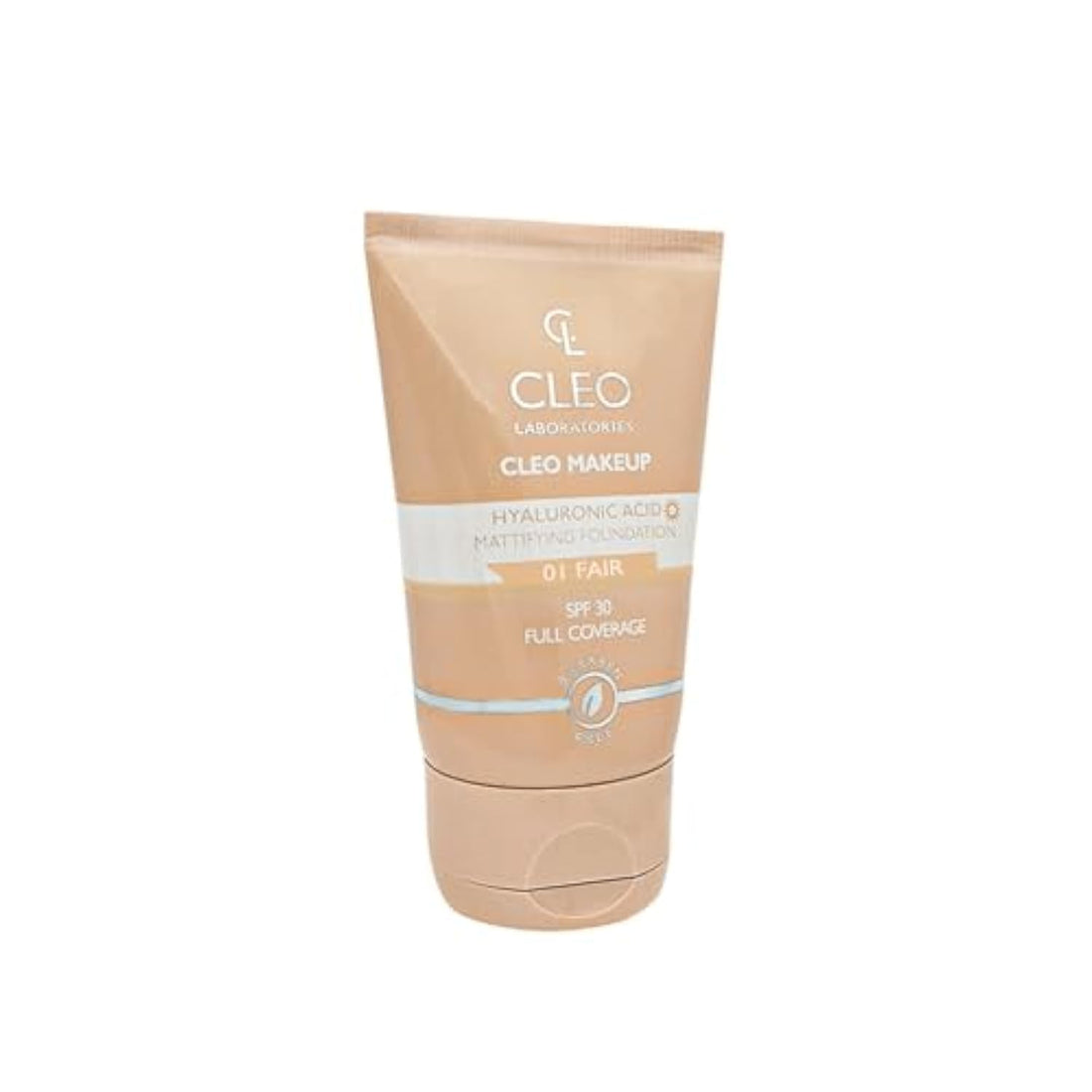 Cleo Hyaluronic Acid Mattifying Foundation Fair 01-30 Ml