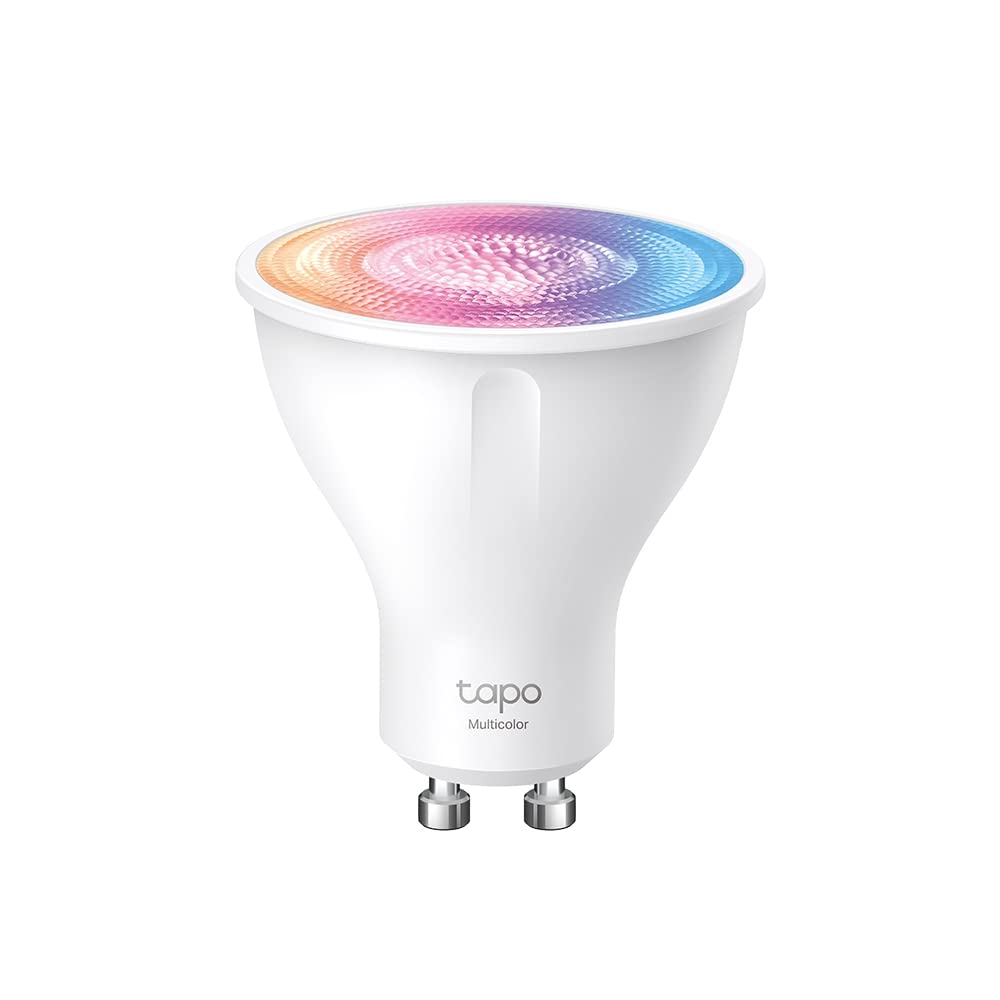 Tapo Smart GU10 Led Bulbs, Wi-Fi Multicolour LED Spotlight Bulbs, Dimmable,White Tunable,RGB, Remote Control,Energy Saving, Works with Alexa & Google Home, No hub required (Tapo L630)[Energy Class E]