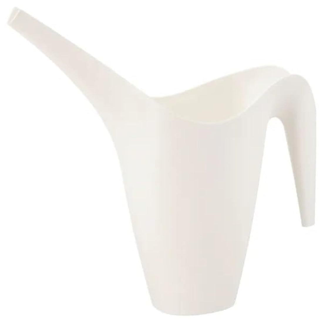 Plant watering pot 1.2 liter white