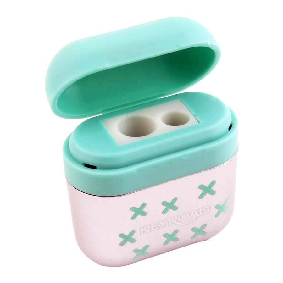 Keyroad Metallic Sharpener 2 Holes AirPods Multi-shape Model KR972931