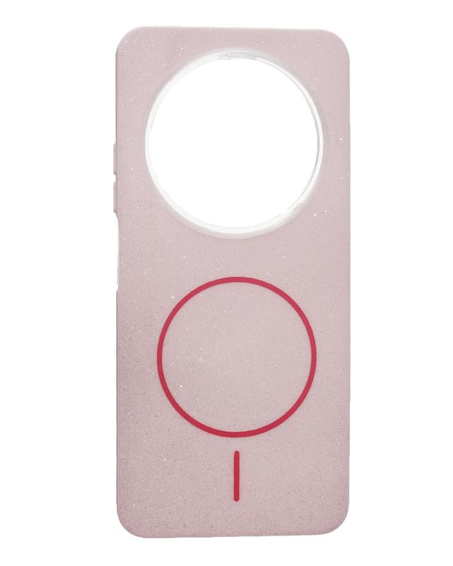 Grace Glitter Plastic Back Cover For Xiaomi Redmi A4 / Redmi 14C / Poco C75, Pink 37329955