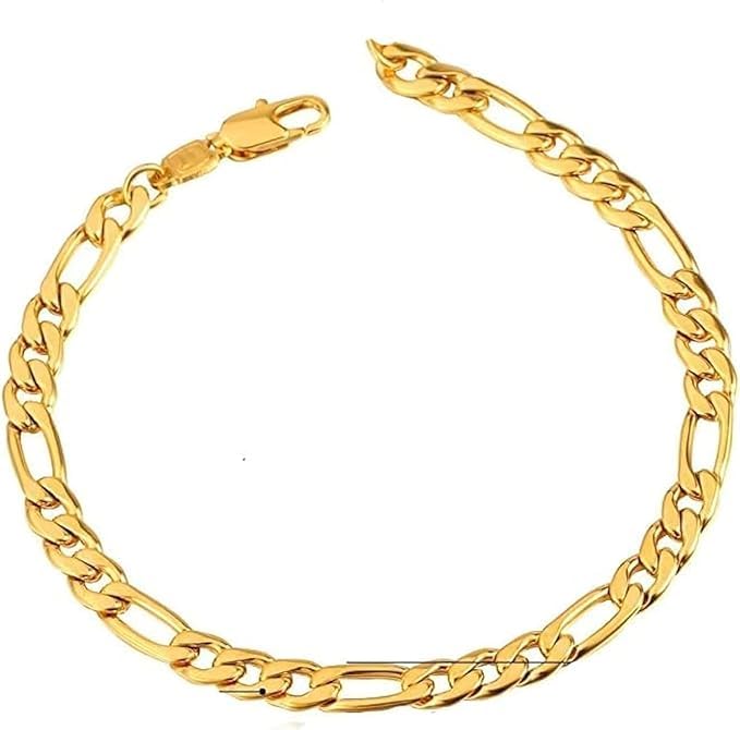 Unisex Chinese Gold Bracelet, Free Size