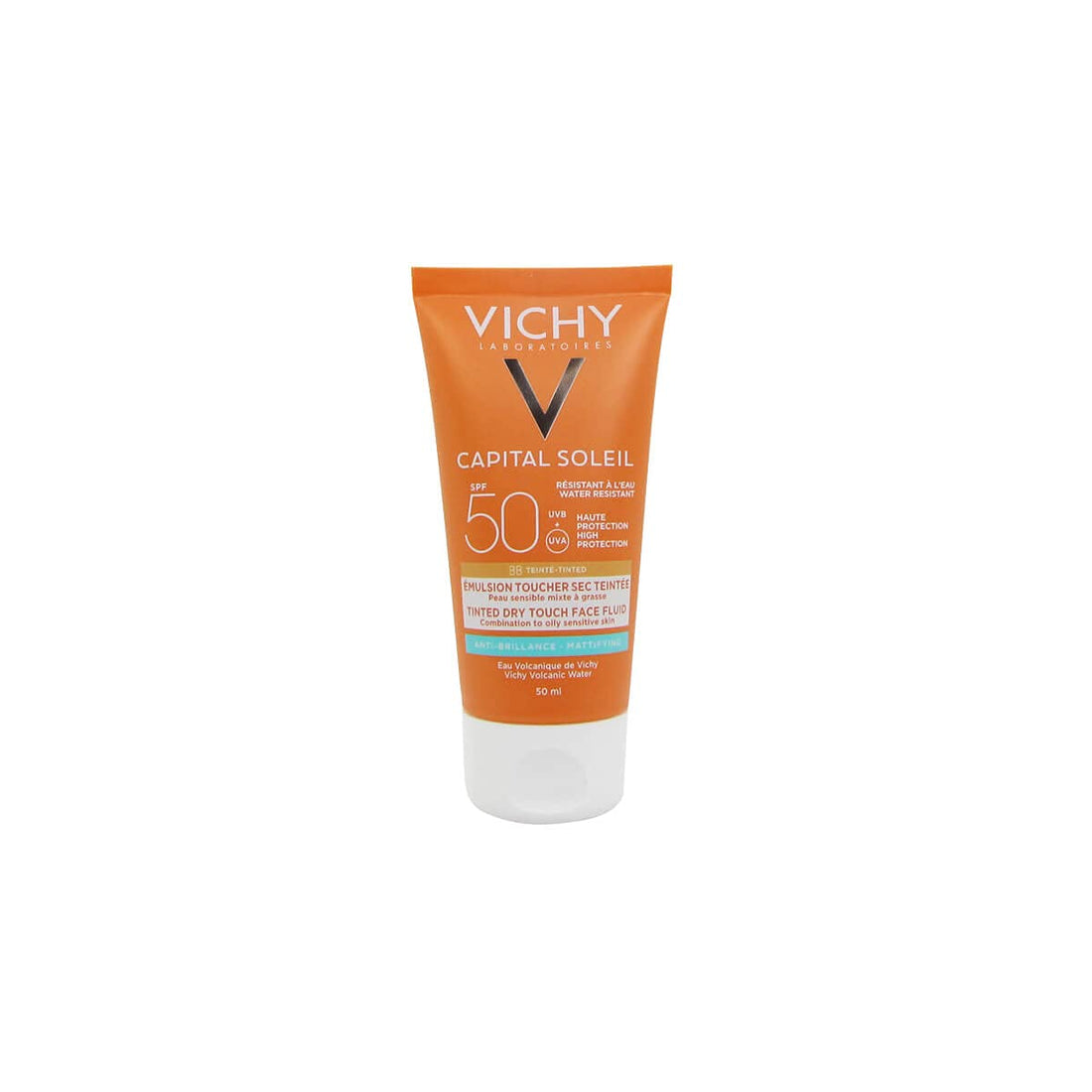 Capital Soleil 50SPF Tinted Dry Touch Protective Face Fluid tinted 50ml