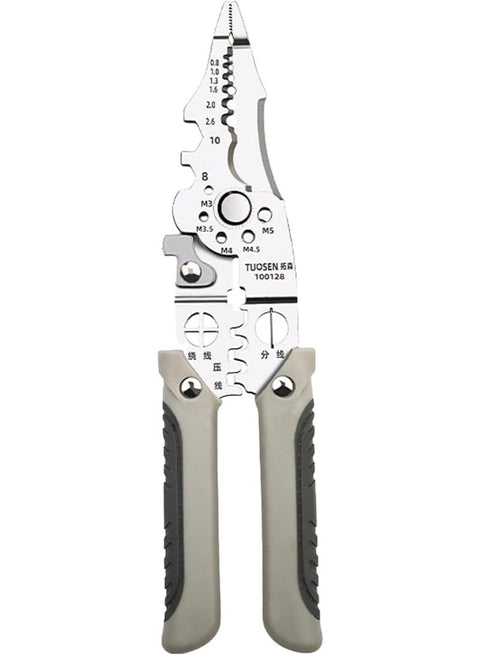 in 1 Multifunctional Wire Stripper and Crimper Electrical Cable Cutter Wire Stripper
